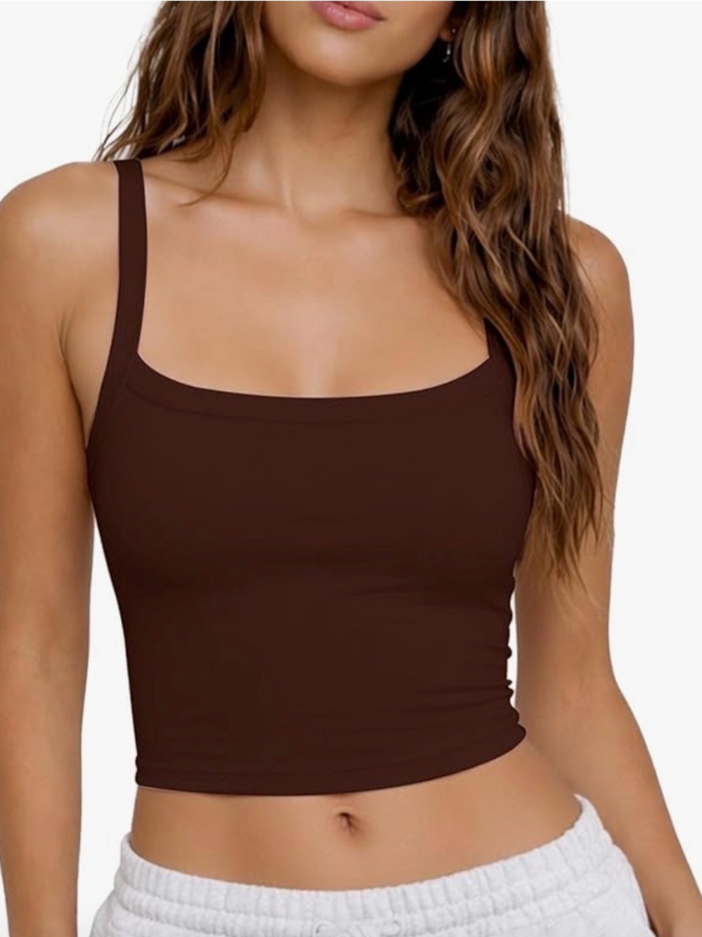 NEW🤎Espresso Camisole With Built In Bra